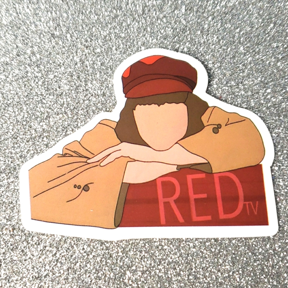 10/$10 RED Taylor Swift Waterproof Sticker